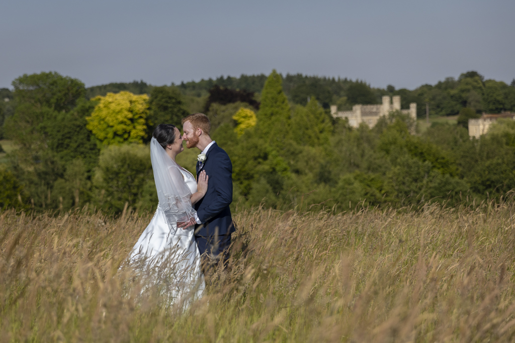 Posing naturally for wedding photography